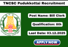 TNCSC Pudukkottai Recruitment 2025 Apply Seasonal Helper Jobs TNCSC Pudukkottai Recruitment 2025
