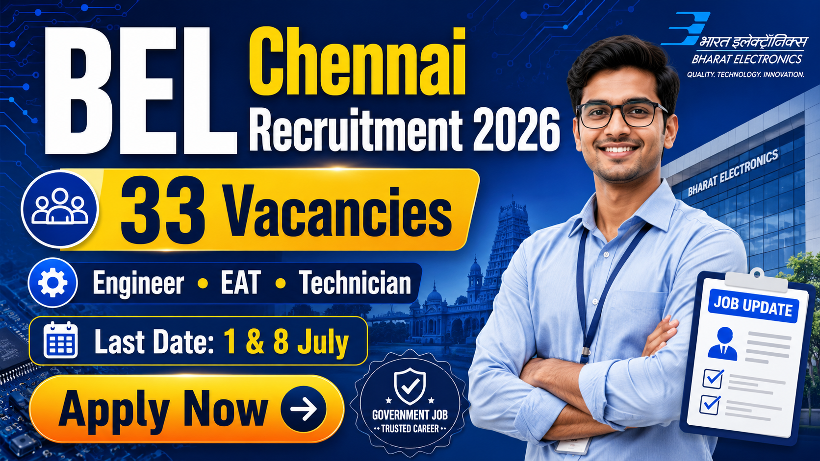 BEL Chennai Recruitment 2026