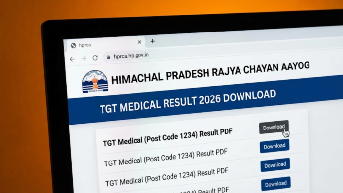 HPRCA TGT Medical Result 2026 HPRCA TGT Medical Result 2026
