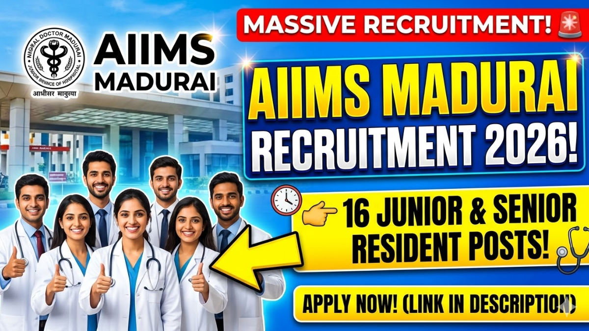 AIIMS Madurai Recruitment 2026