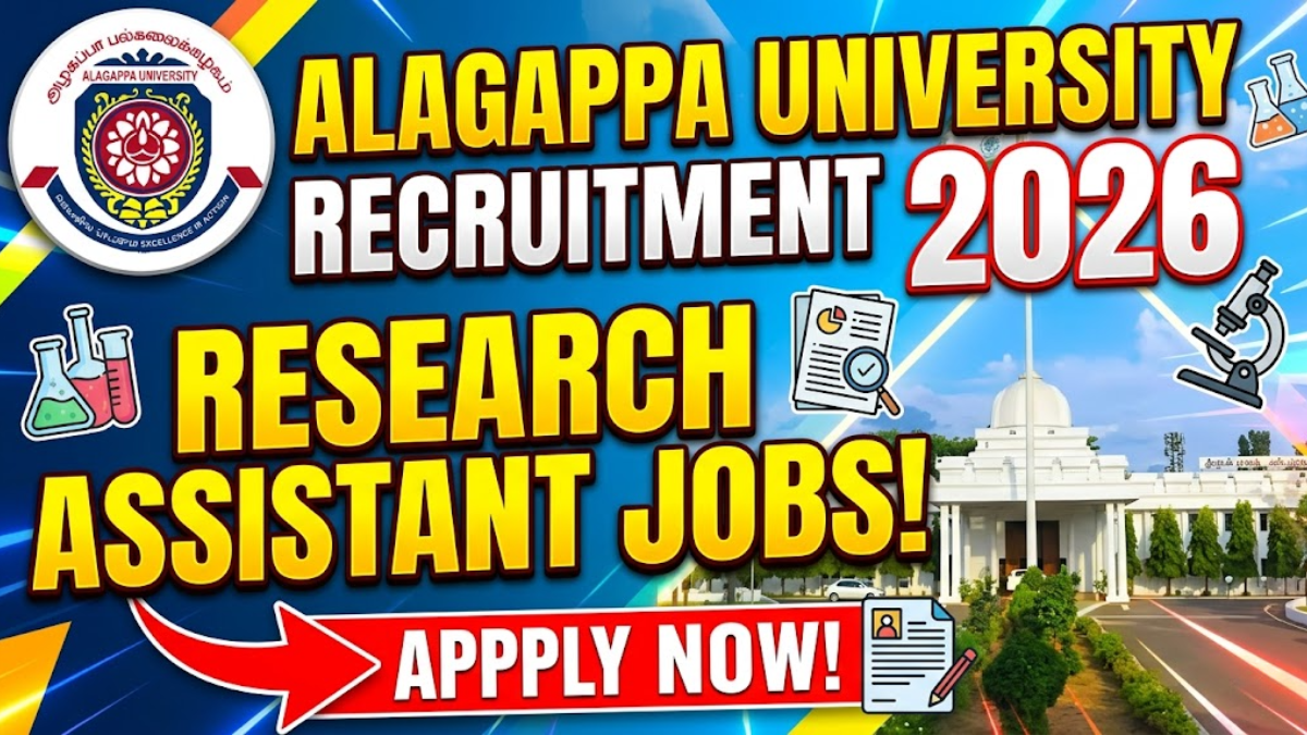 Alagappa University Recruitment 2026