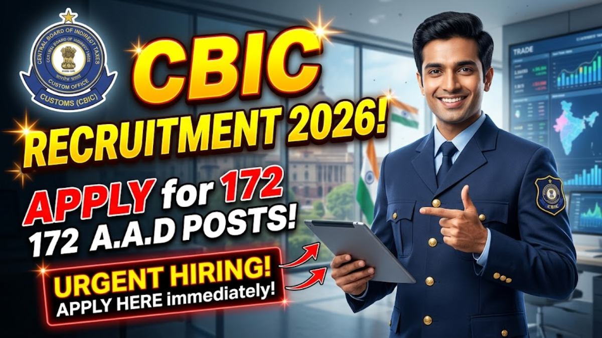 CBIC Recruitment 2026
