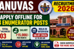 TANUVAS Recruitment 2026