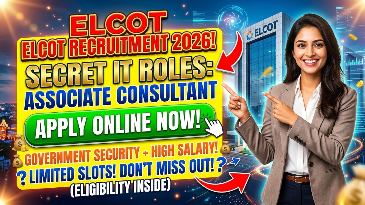 ELCOT Recruitment 2026