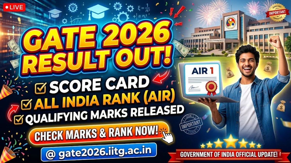 GATE Result 2026