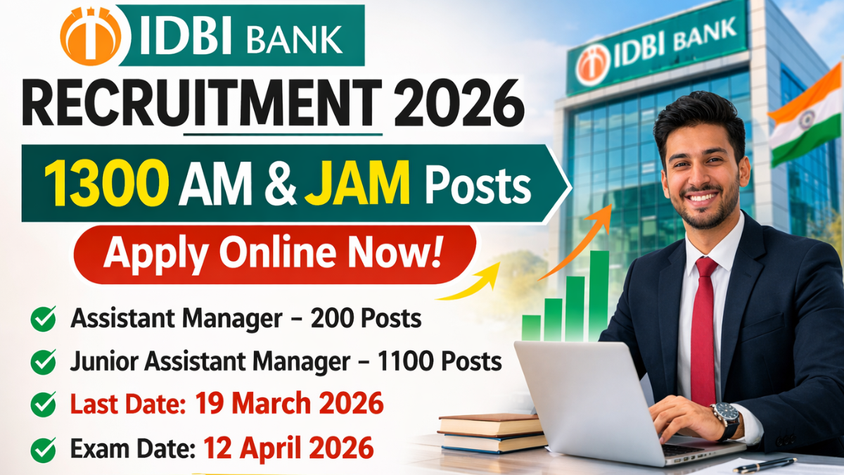 IDBI Bank Recruitment 2026