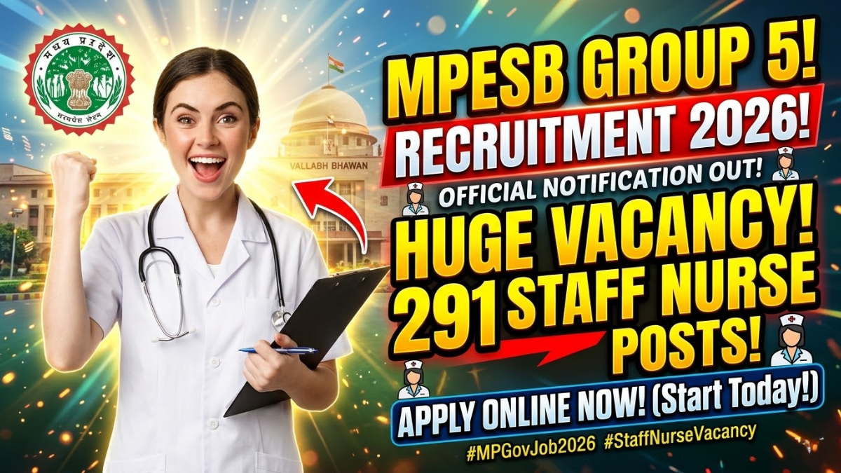MPESB Group 5 Recruitment 2026