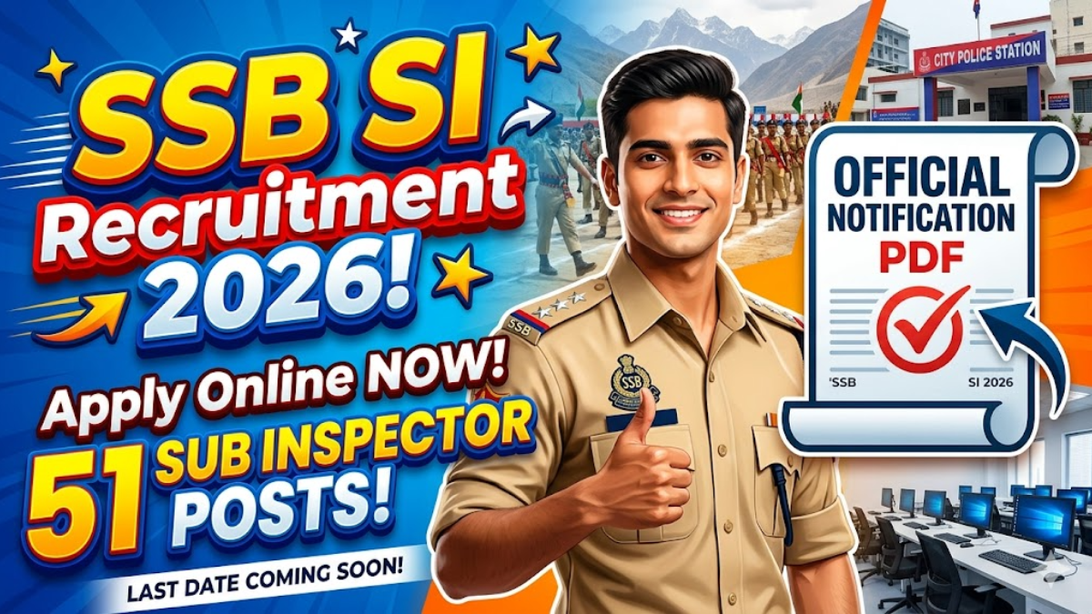 SSB Recruitment 2026
