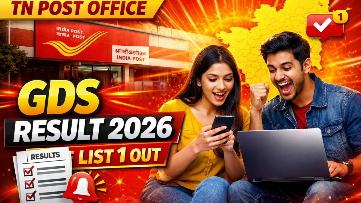 TN Post Office GDS 2026 Result List 1