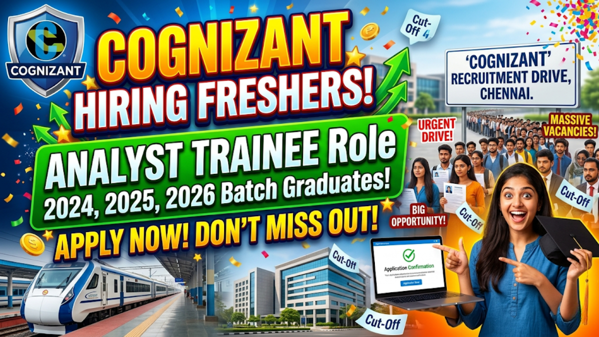 Cognizant Fresher Hiring
