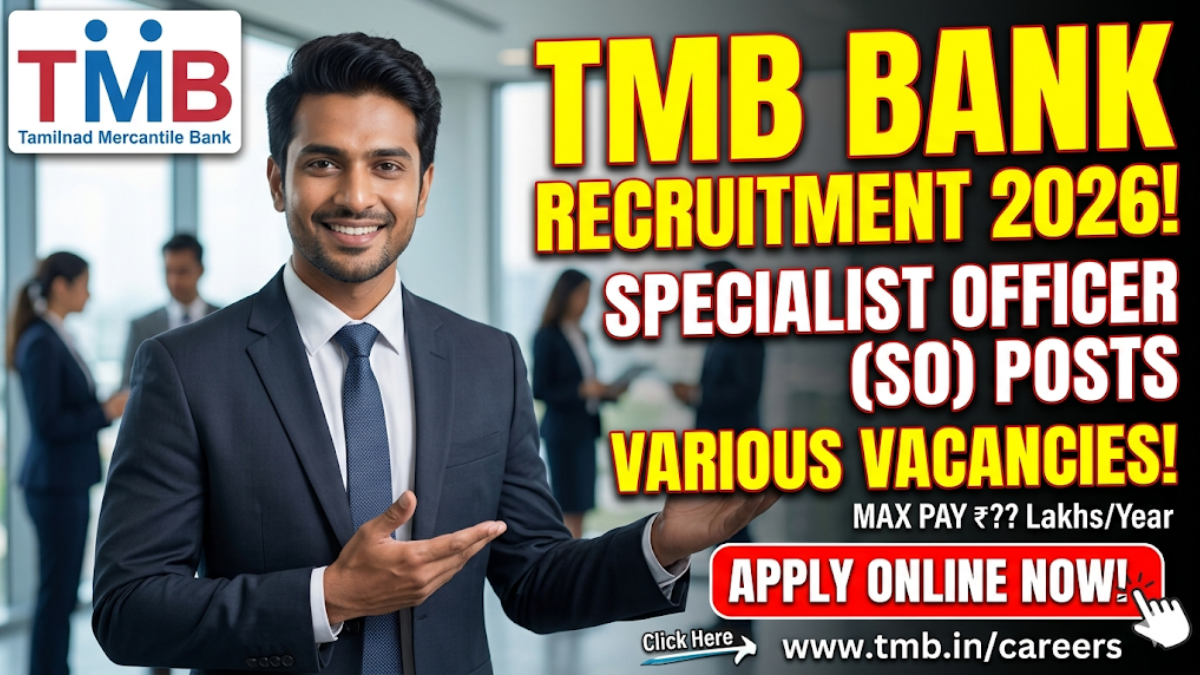 TMB Bank Recruitment 2026