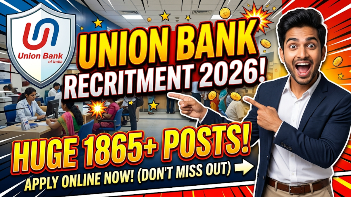 Union Bank of India Recruitment 2026