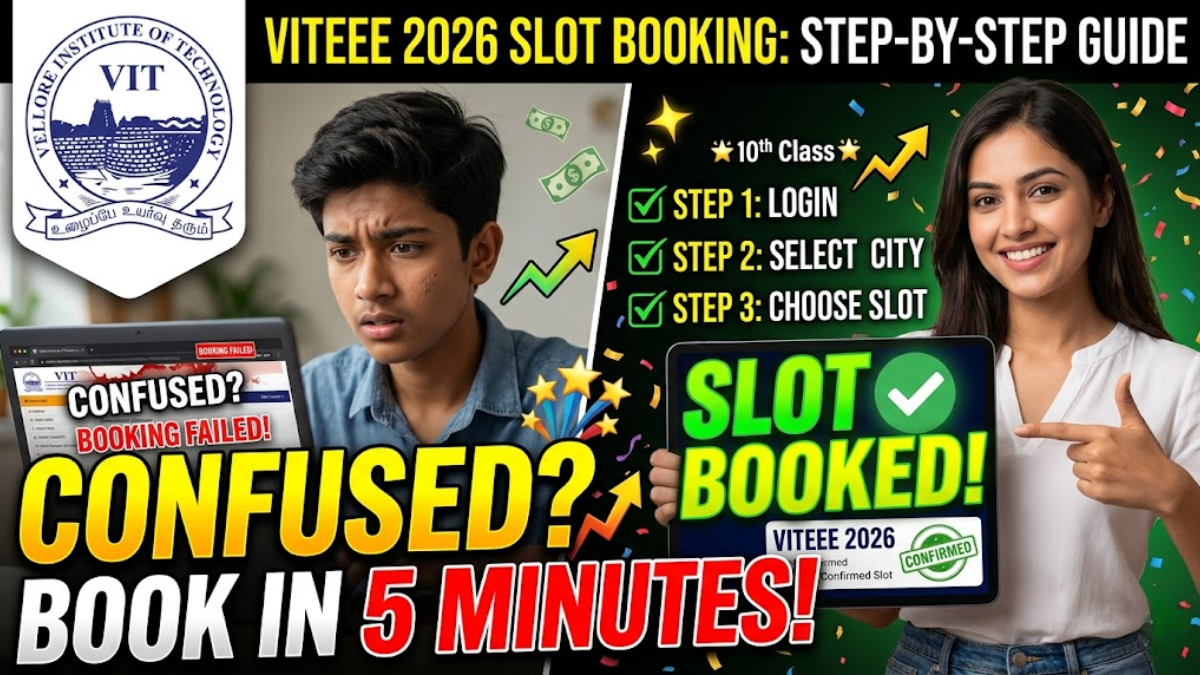 VITEEE 2026 Slot Booking