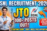 BSNL JTO Telecom Recruitment 2026