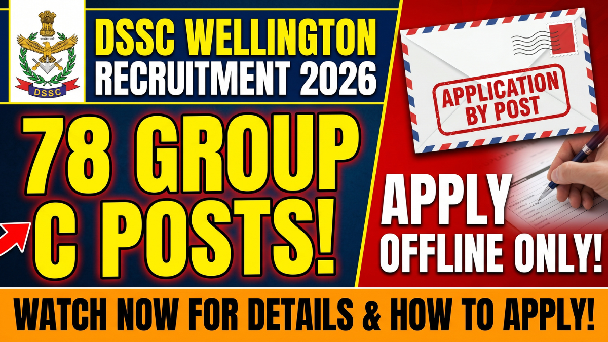 DSSC Wellington Recruitment 2026