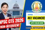 TNPSC CTS Non-Interview Recruitment 2026