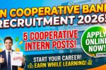 TN Cooperative Bank Recruitment 2026