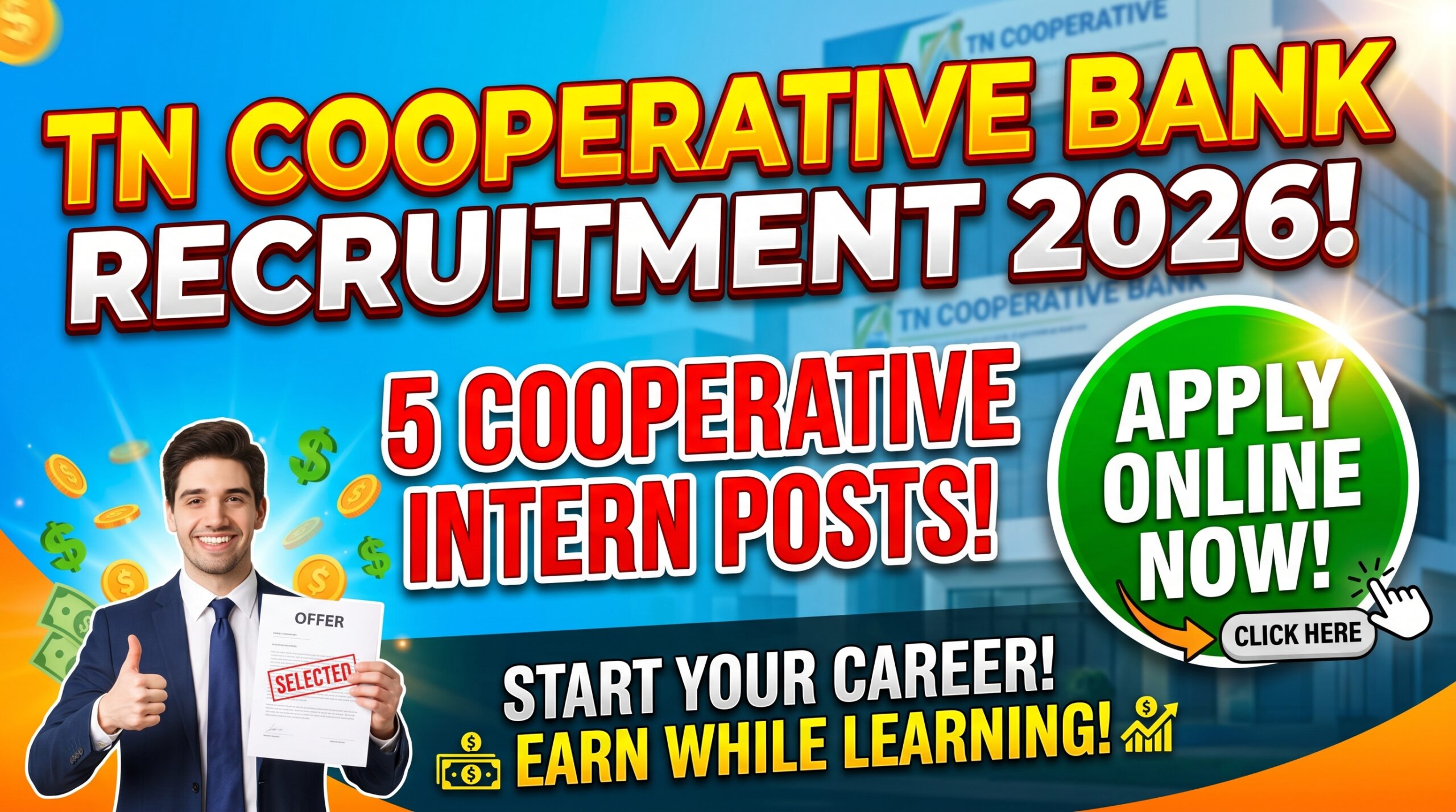 TN Cooperative Bank Recruitment 2026