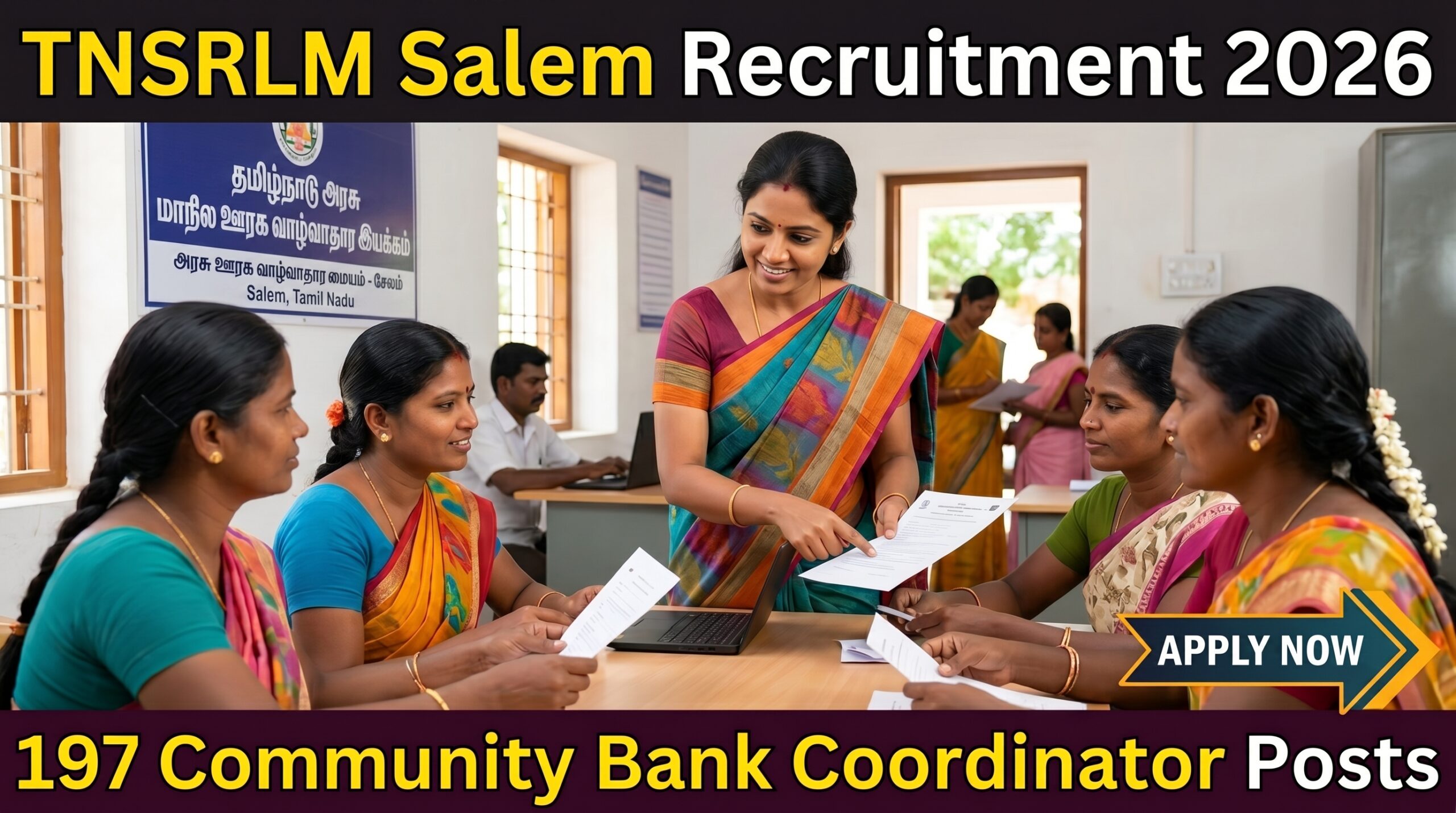 TNSRLM Salem Recruitment 2026