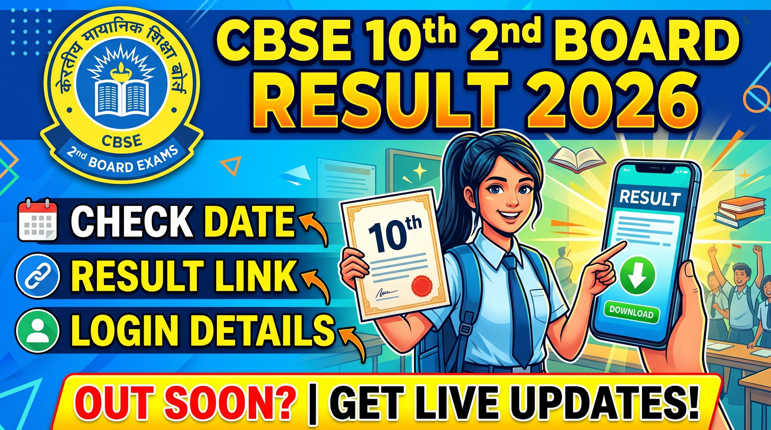 CBSE 10th 2nd Board Result 2026