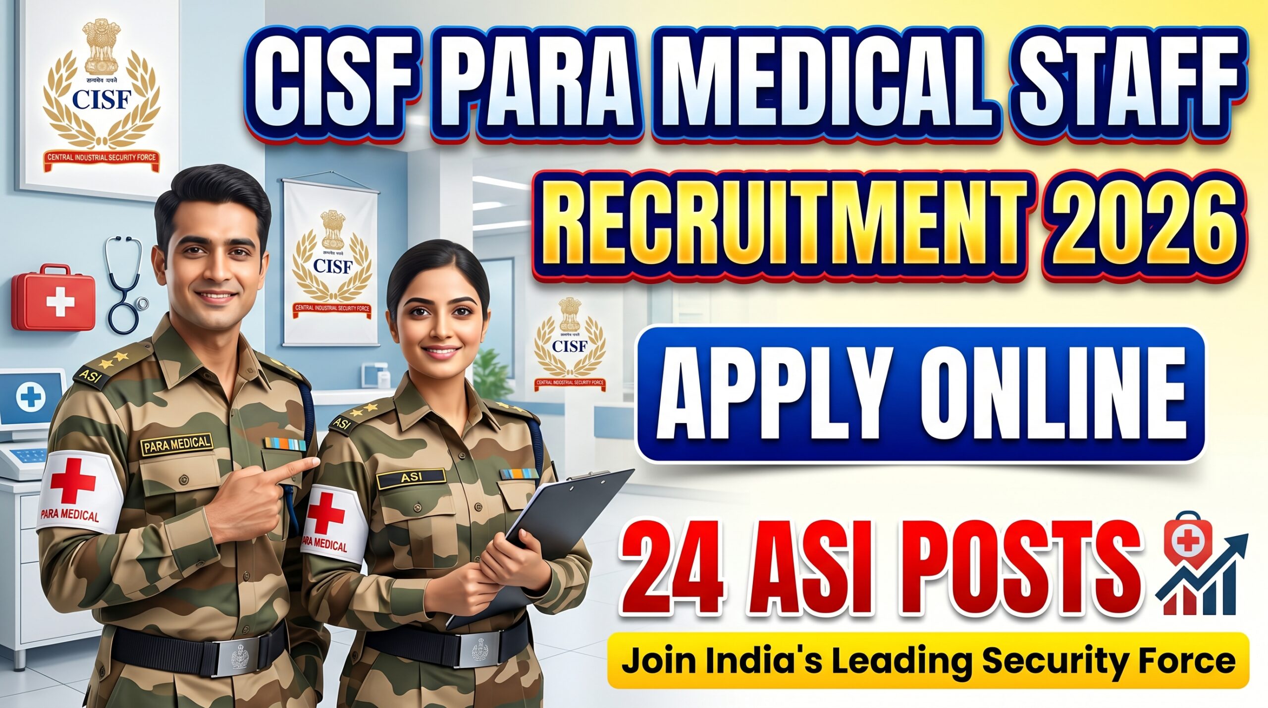 CISF Para Medical Staff Recruitment 2026