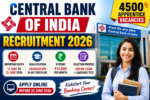 Central Bank of India Recruitment 2026