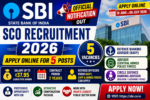 SBI SCO Recruitment 2026