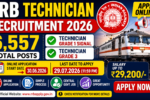 RRB Technician Recruitment 2026