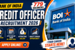 Bank of India Credit Officer Recruitment 2026
