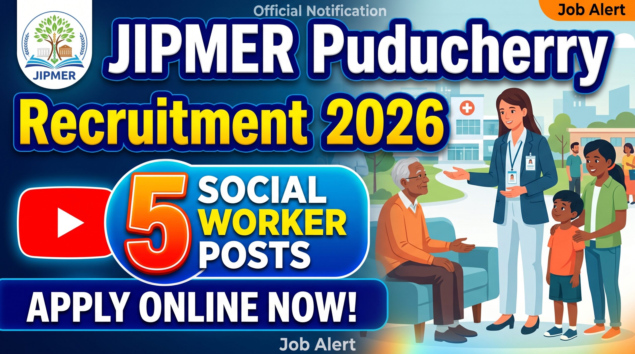 JIPMER Puducherry Recruitment 2026