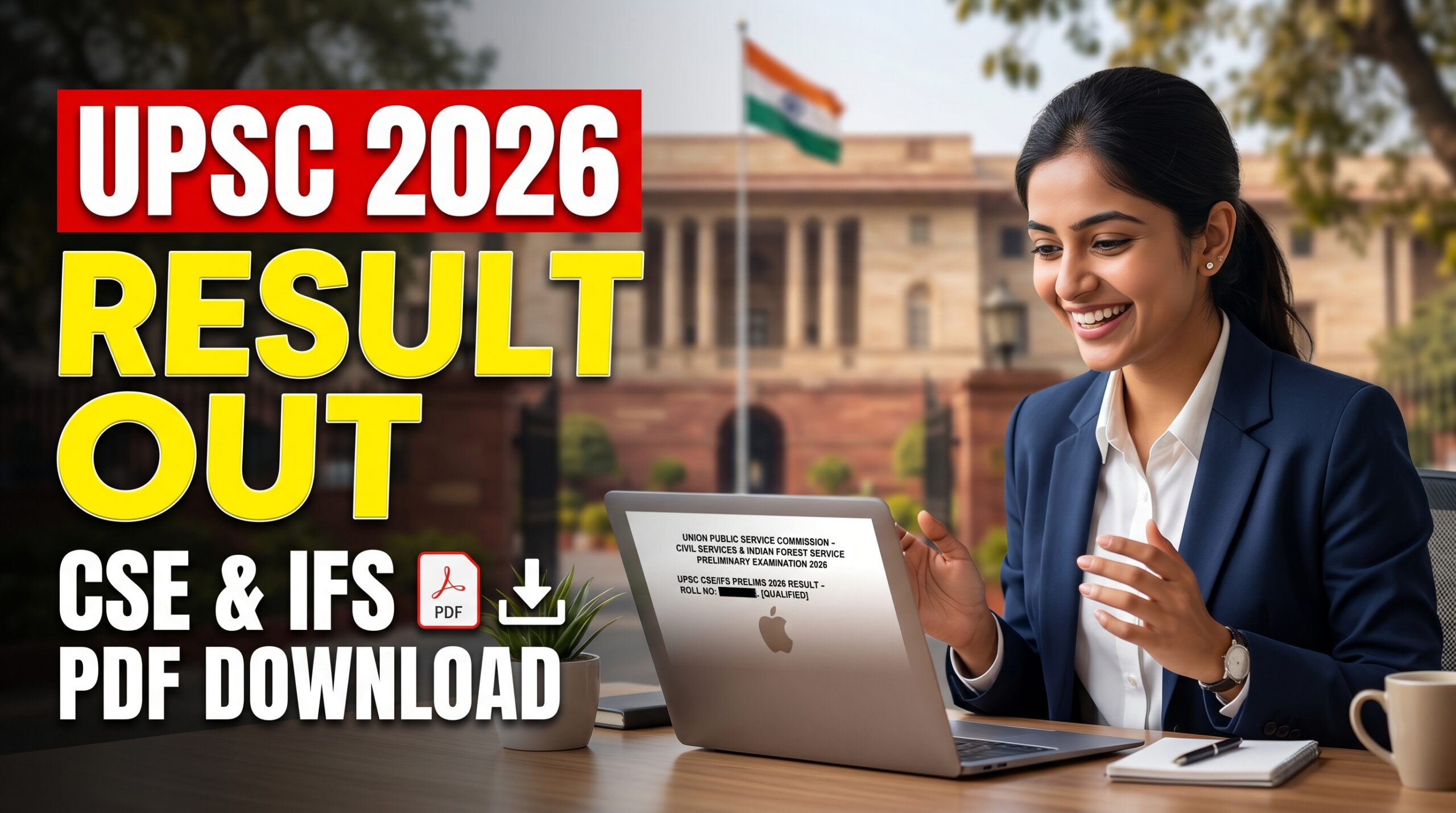 UPSC IAS IFS Prelims Result 2026