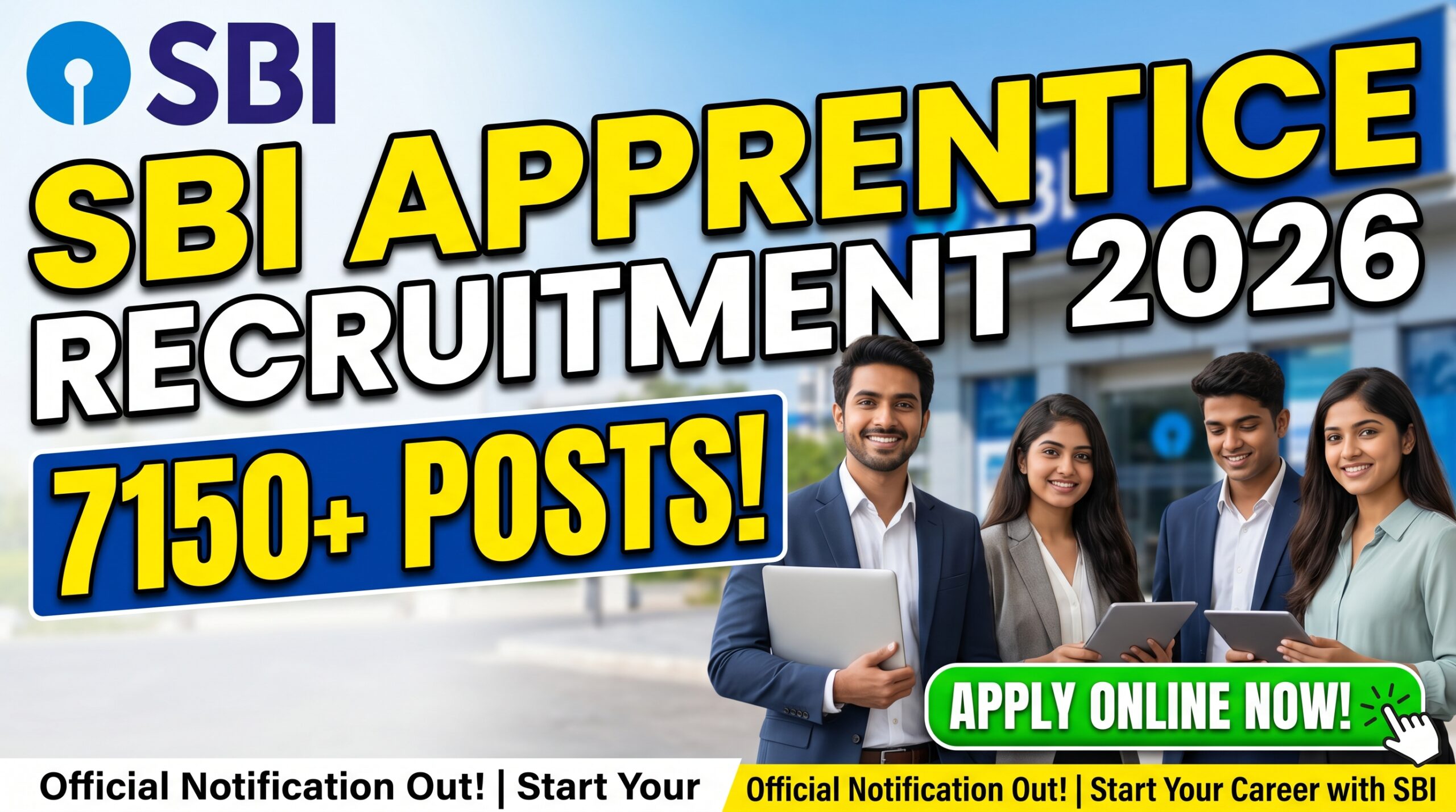 SBI Apprentice Recruitment 2026
