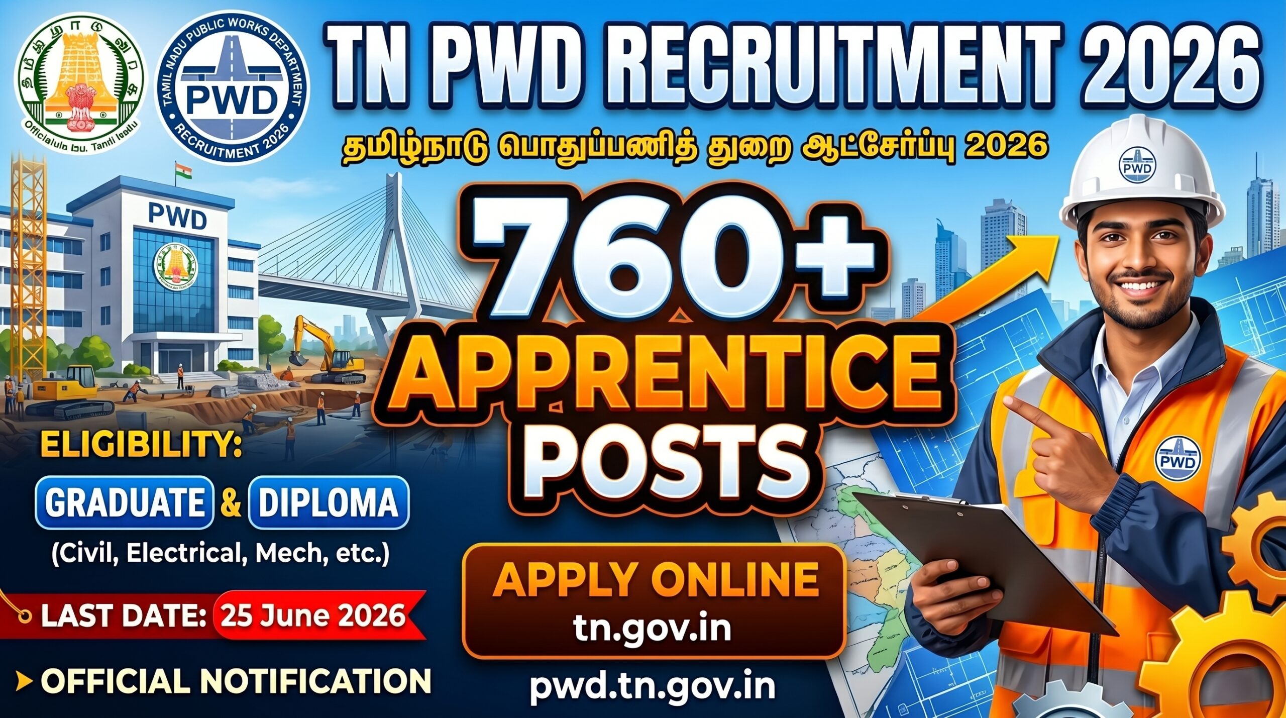 TN PWD Recruitment 2026