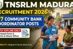 TNSRLM Madurai Recruitment 2026