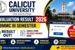 Calicut University Revaluation Result 2026