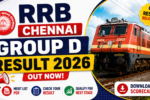RRB Chennai Group D Result 2026