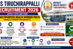DHS Tiruchirappalli Recruitment 2026