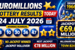 EuroMillions Lottery Results Today 24 July 2026
