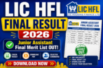 LIC HFL Final Result 2026