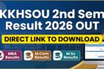 KKHSOU 2nd Sem Result 2026