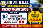 Govt. Raja Mirasudhar Hospital Recruitment 2026