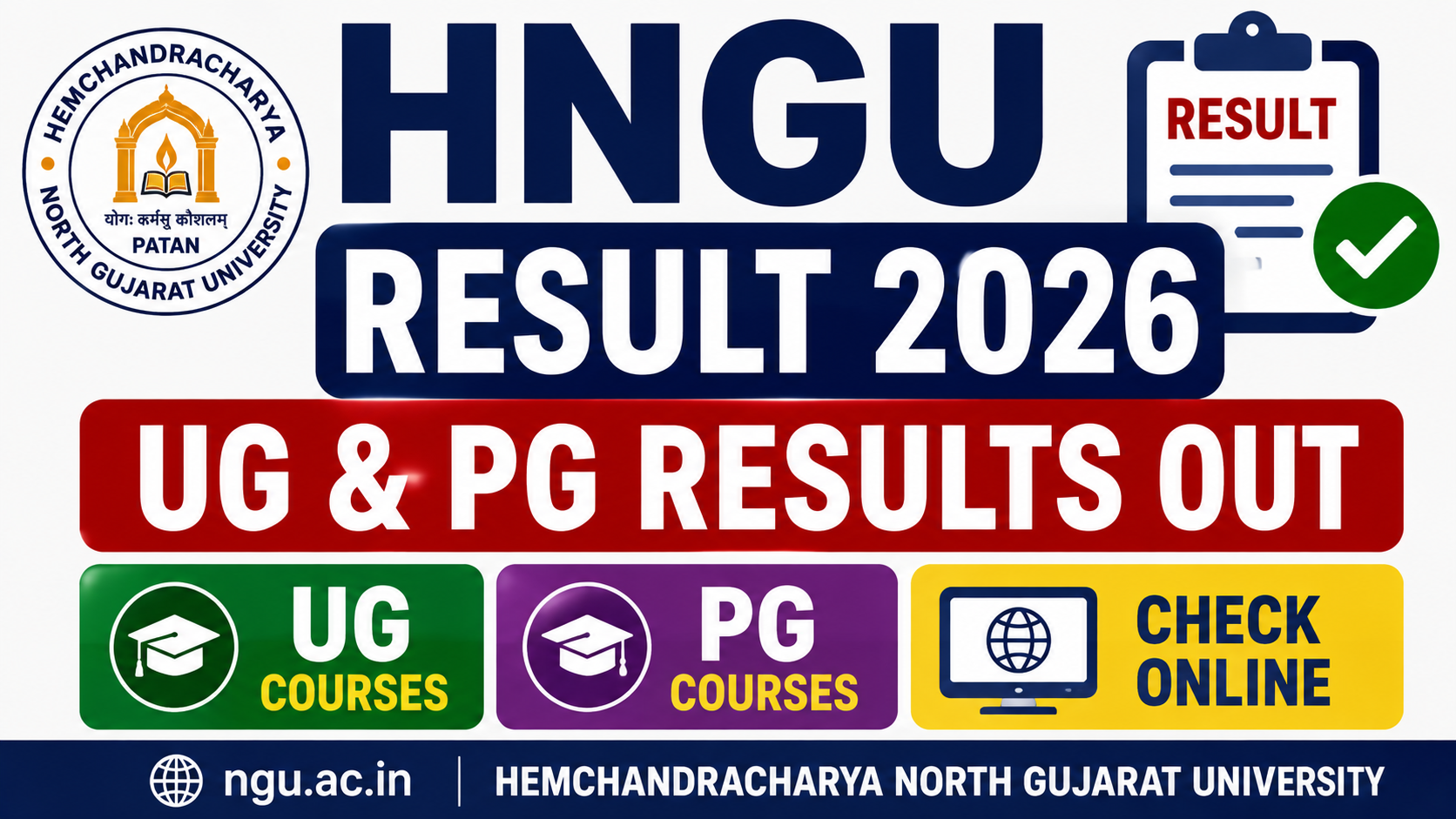 HNGU Result 2026