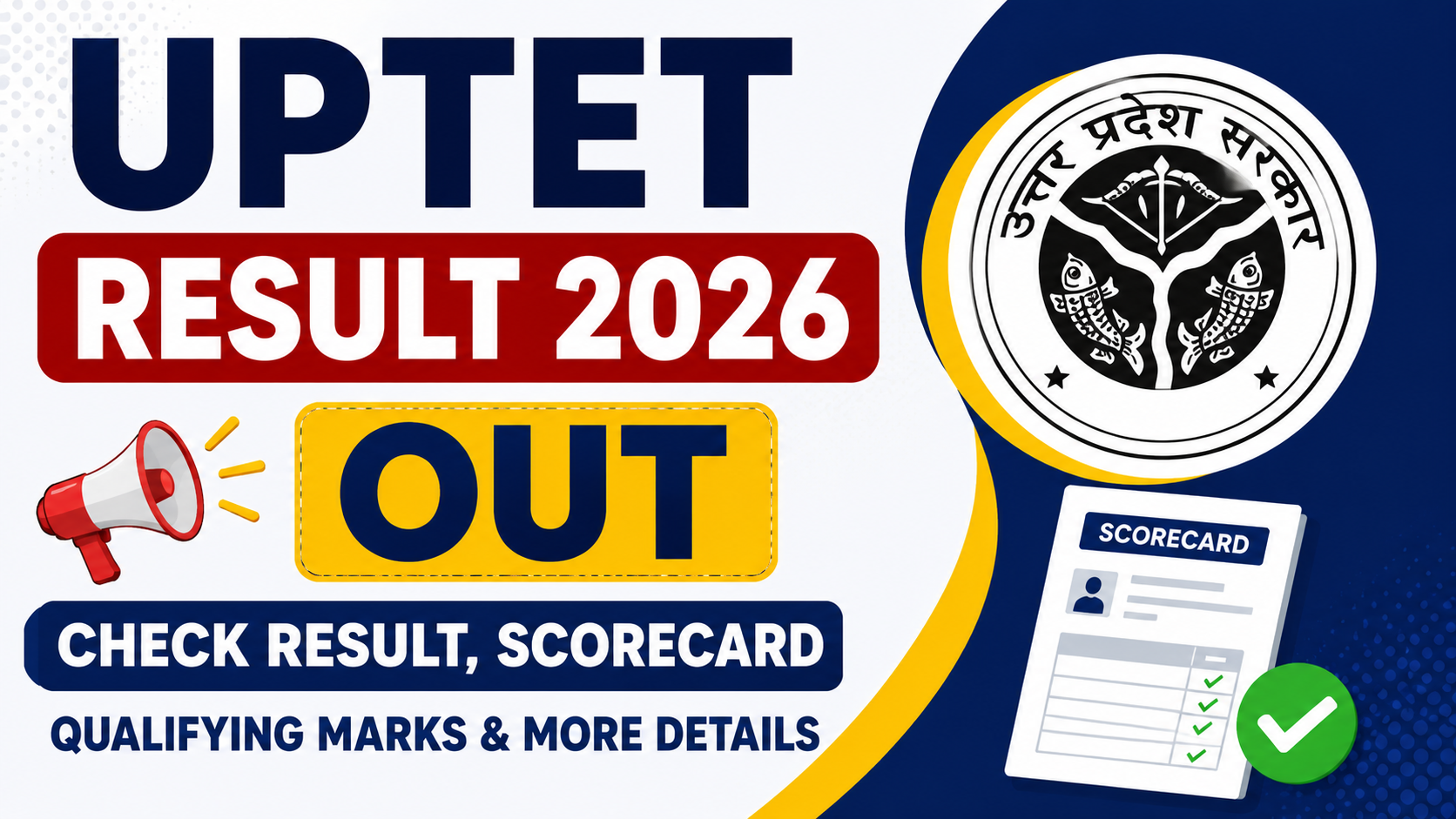 UPTET Result 2026