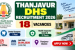 Thanjavur DHS Recruitment 2026