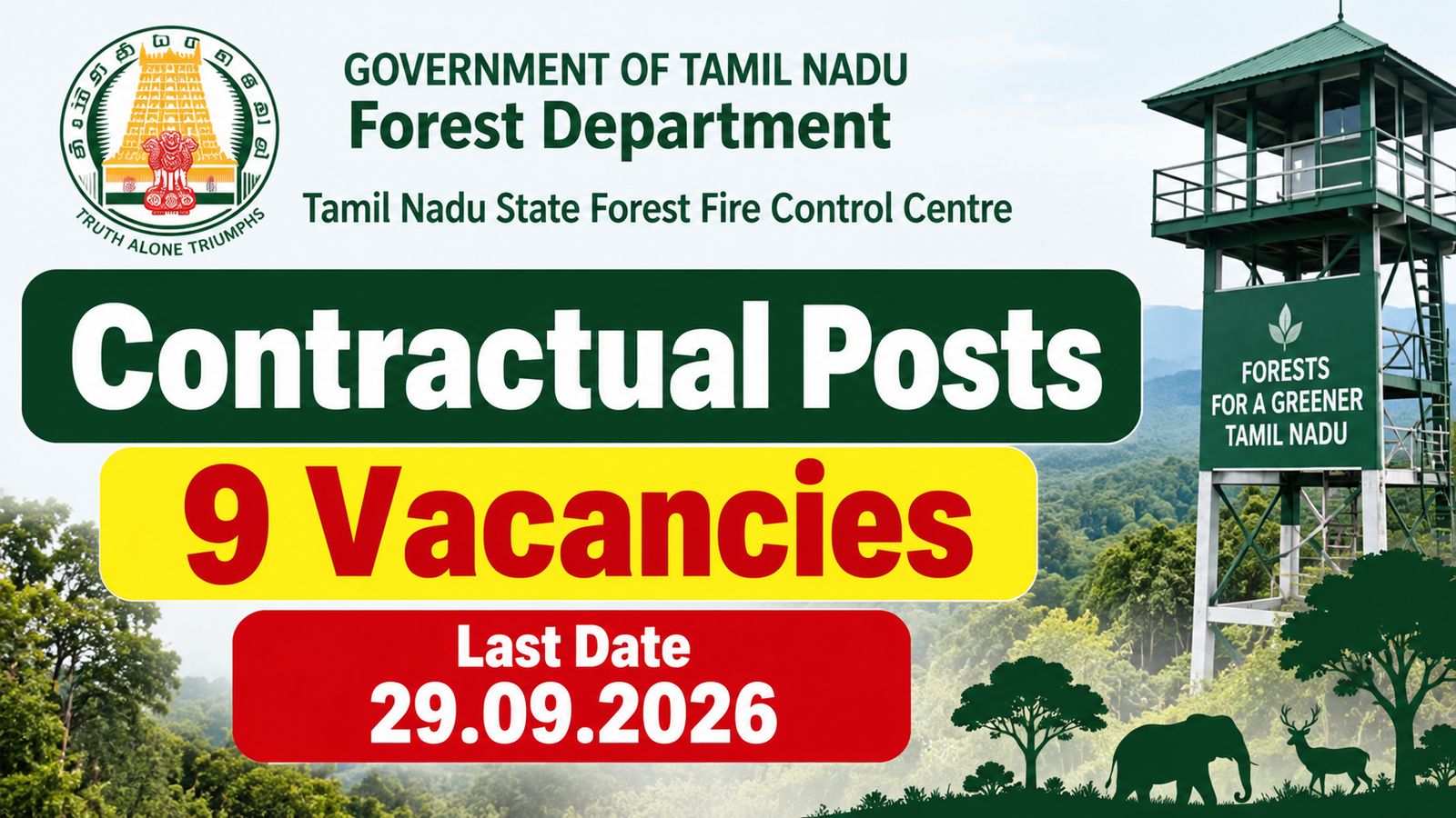 TNSFFCC Recruitment 2026
