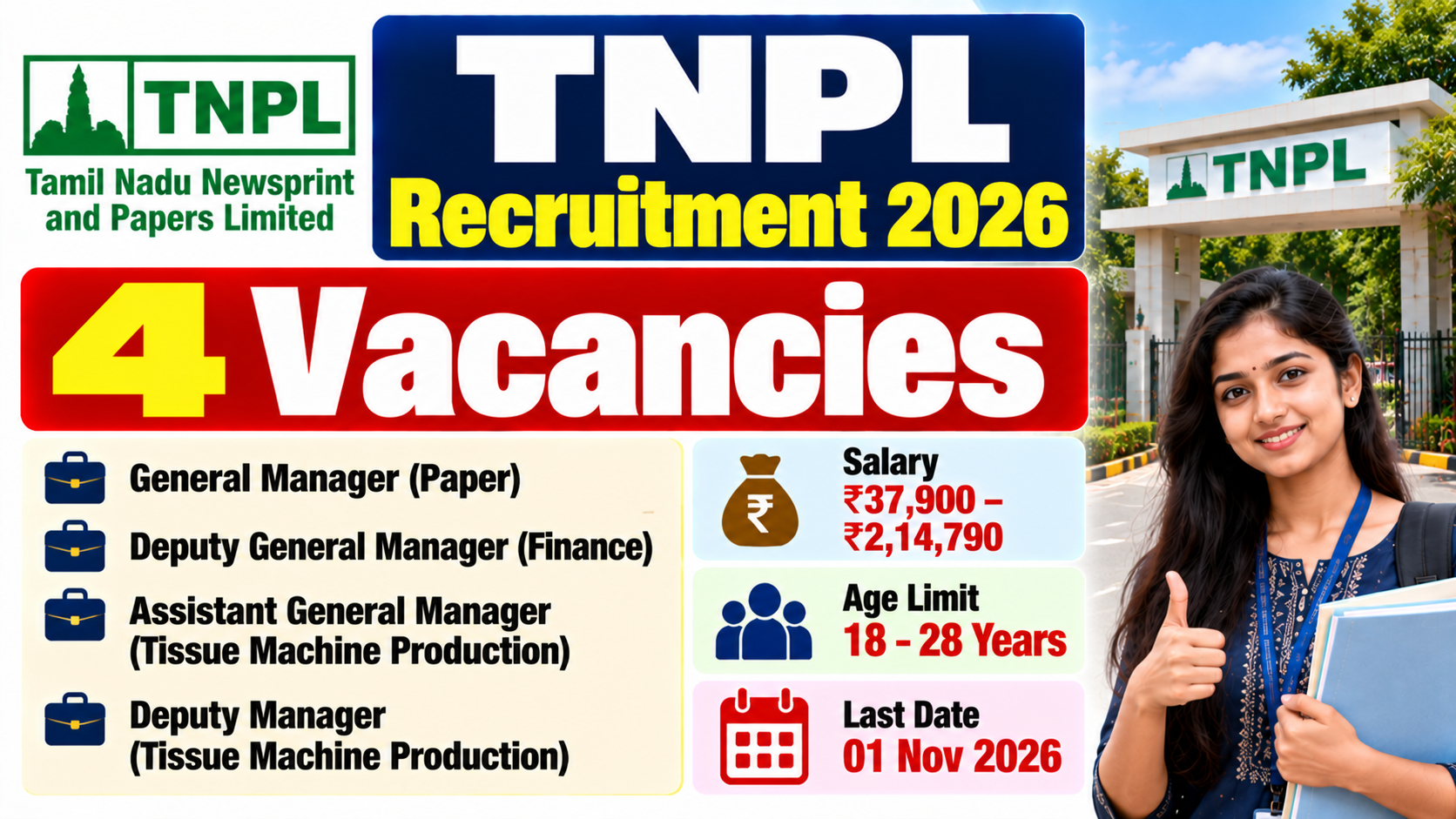 TNPL Recruitment 2026