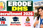 Erode DHS Recruitment 2026