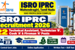 ISRO IPRC Recruitment 2026