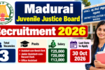 Madurai Juvenile Justice Board Recruitment 2026